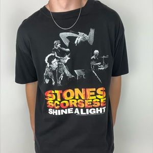 VINTAGE ROLLING STONES SCORSESE GRAPHIC T